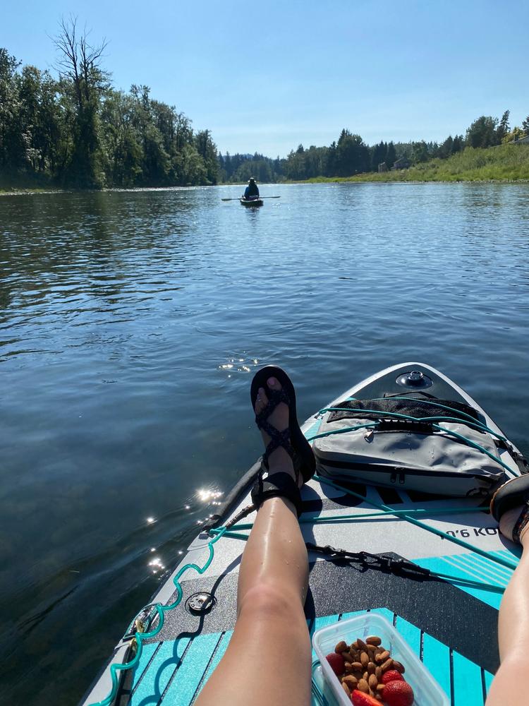 Paddle Board Deck Cooler Bag - Customer Photo From Alison Jordan