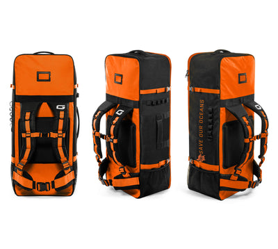 GILI iSUP Backpacks with Fin Pocket in Orange