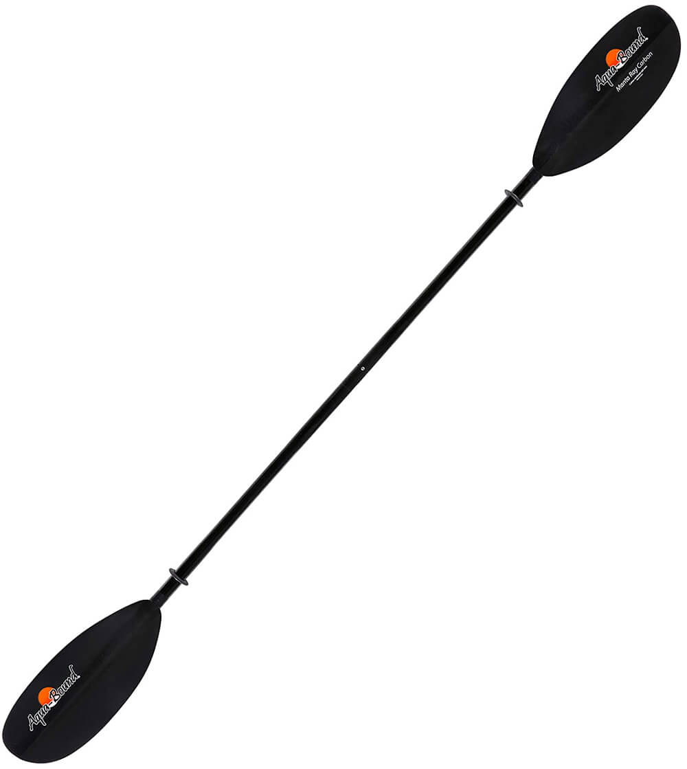 Aqua bound manta ray carbon kayak paddle