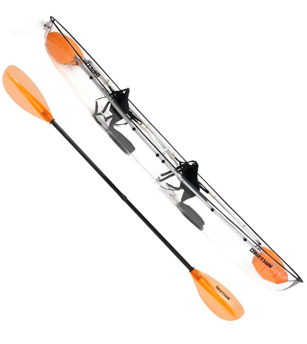 Driftsun Teton 120 hard shell recreational tandem kayak