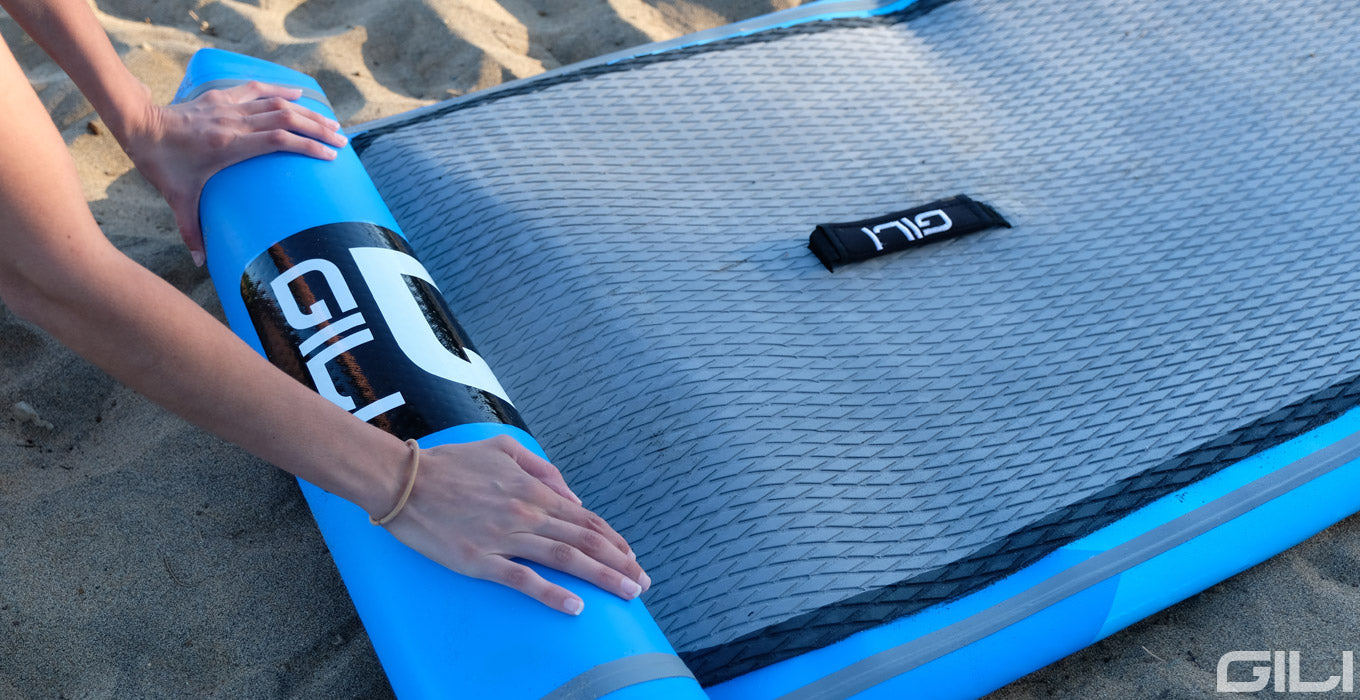 Rolling your iSUP Up