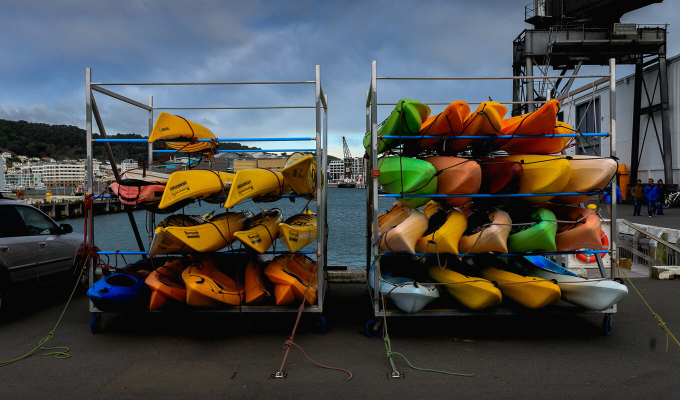Kayak storage and transportation