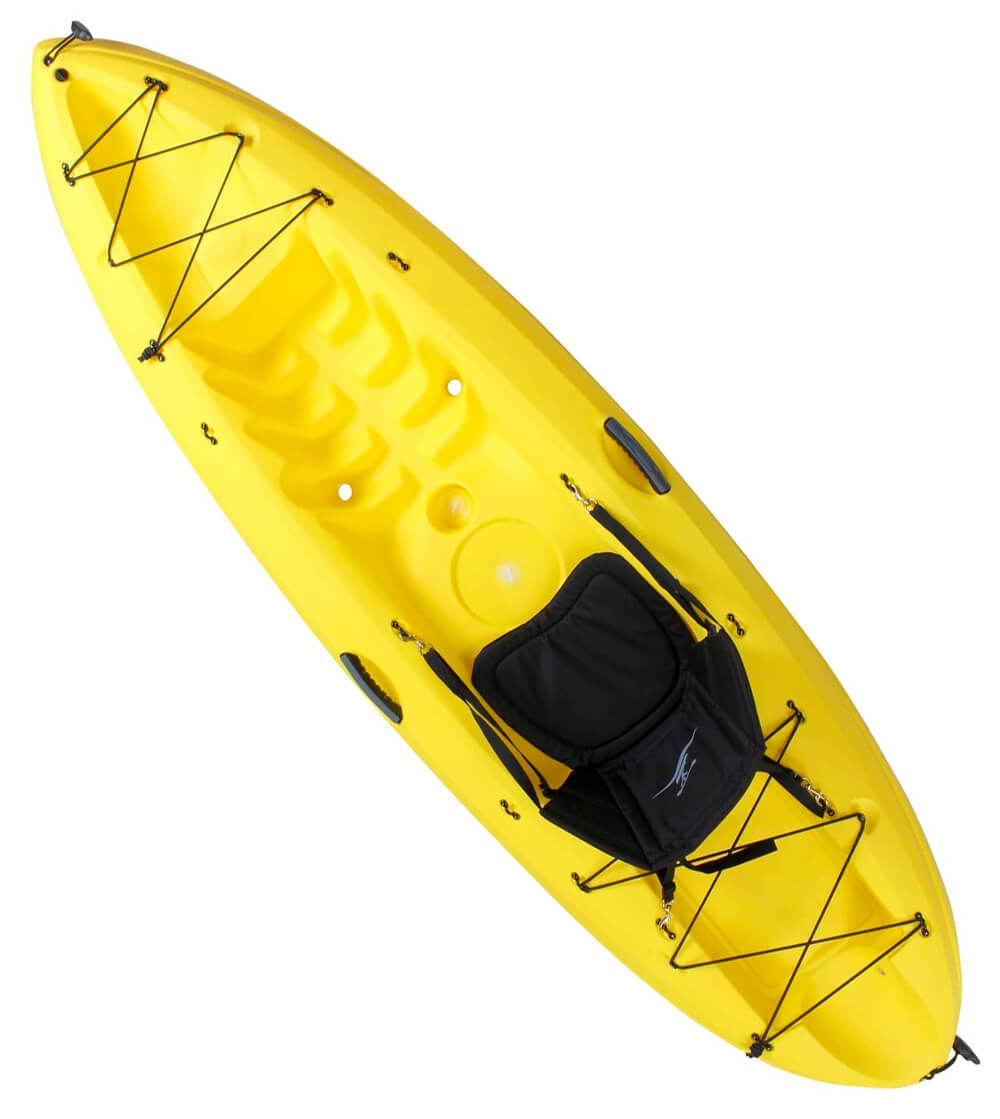 Sit on top beginners ocean kayak frenzy