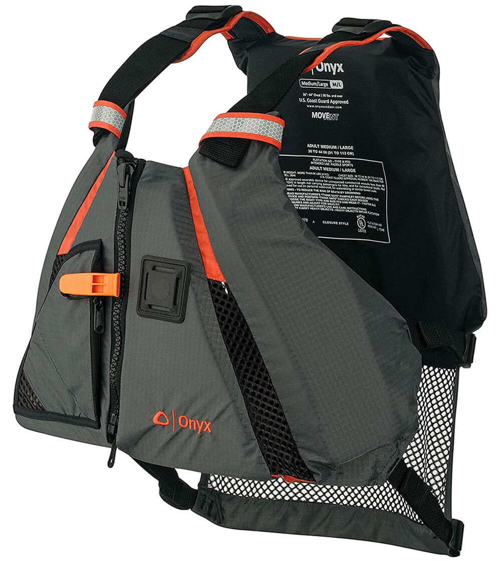 Orange Onyx movevent dynamic life vest