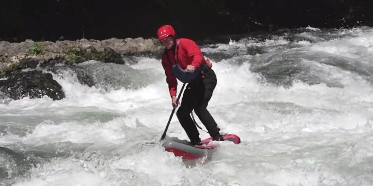 White Water Paddle Board